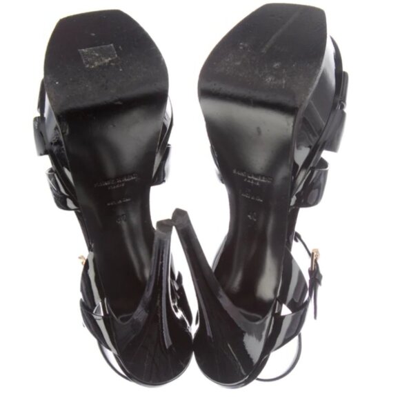 YSL Yves Saint Laurent Tribute Sandal Size 40 - Picture 5 of 8